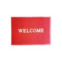 ราคา พรมเช็ดเท้าดักฝุ่น Welcome ขนาด 40x60 ซม. ผลิตจาก PVC เกรด A ทนทาน ทำความสะอาดง่าย (YD04350)