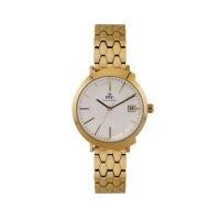 ราคา PARIS POLO CLUB นาฬิกาข้อมือ รุ่น CANNES HARMONIE DATE PPC-DI02-GD-WE สีทอง/ขาว (YC34546)