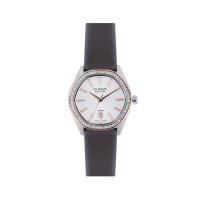 ราคา US MASTER POLO CLUB นาฬิกาข้อมือ รุ่น HEXA DIAMOND สายหนัง สีน้ำตาล/ขาว (YC41832)