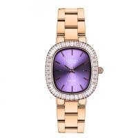 ราคา US MASTER POLO CLUB นาฬิกาข้อมือผู้หญิง รุ่น FIRST LADY CRYSTAL WALL สี ROSEGOLD/VIOLET (YC41942)