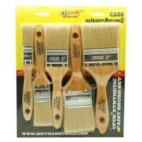 ราคา แปรงทาสี 5 ชิ้น/ชุด AT INDY C600 1นิ้ว ,1.5นิ้ว , 2นิ้ว (Y016366)