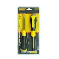 ราคา ไขควง 2 ตัวชุด แบน+แฉก 3 นิ้ว ด้ามหุ้มยาง ตอกได้ AT IND (Y016692)