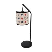 ราคา LUZINO โคมไฟตั้งโต๊ะ รุ่น 6052-17F ลายดาว ขนาด 21x16x57 ซม. (YC02072)