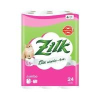 ราคา ZILK กระดาษชำระจัมโบ้ (แพ็ค 24 ม้วน) (0003947)