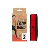 ราคา FITBAND ยางยืดออกกำลังกาย 9 ห่วง สีแดง Lv.2 ความยาว 1.90 เมตร (0098608)