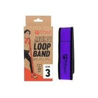 ราคา FITBAND ยางยืดออกกำลังกาย 9 ห่วง สีม่วง Lv.3 ความยาว 1.90 เมตร (0098609)