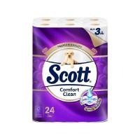 ราคา SCOTT กระดาษชำระ รุ่น Comfort Clean (แพ็ค 24 ม้วน) (0099485)
