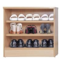 ราคา ตู้รองเท้าบานโล่ง 3 ชั้น บีช เฟอร์ราเดค SCH76N (0610011)