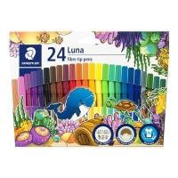 ราคา ปากกาสีน้ำ 2มม. (แพ็ค24สี) สเต็ดเล่อร์ 327 LWP24 02 (1010259)