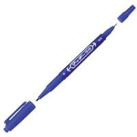 ราคา ปากกามาร์คเกอร์ 2 หัว น้ำเงิน ซีบร้า MO-120MC (1081093)