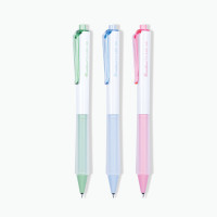 ราคา ปากกาหมึกเจล ควอนตั้ม CLARE 0.5มม. น้ำเงินด้ามคละสี (1093066)