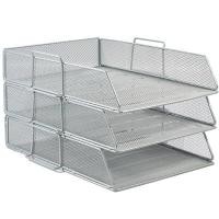 ราคา ถาดใส่เอกสาร 3ชั้น เงิน ONE H-0831 (2003376)