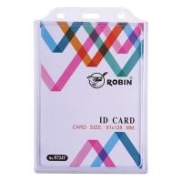 ราคา ป้ายชื่อพลาสติกจัมโบ้ แนวตั้ง (แพ็ค10ซอง) โรบิน R734Y (2003443)