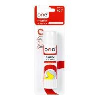 ราคา ONE กาวแท่ง สีขาว ขนาด 40 กรัม (3001350)