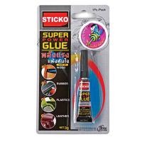 ราคา กาวซูเปอร์กลู ตราช้าง Sticko 3 กรัม (3040580)