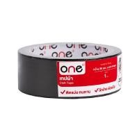 ราคา เทปผ้า ONE สีดำ (36มม. x 9หลา) (3090345)