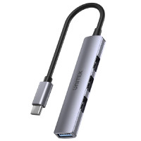 ราคา UNITEK อุปกรณ์ต่อพ่วง USB-C 3in1 รุ่น H1208B (4096191)