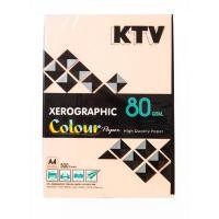 ราคา กระดาษสีถ่ายเอกสาร A4 80 แกรม ส้ม (500แผ่น) KTV (5000177)