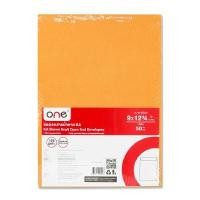 ราคา ONE ซองเอกสารน้ำตาล KA 9x12 3/4นิ้ว 125 แกรม (แพ็ค 50 ซอง) (5005754)