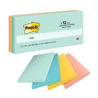 ราคา POST-IT กระดาษโน้ต ( Notes) รุ่น 653-12AP คละสี 1.5x2 (แพ็ค12เล่ม) (5096478)