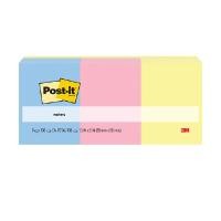 ราคา POST-IT กระดาษโน้ต (Notes) รุ่น 653-9ASST คละสี 1.5x2 (แพ็ค9เล่ม) (5096477)
