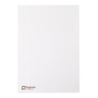 ราคา แฟ้มซองพลาสติก A4 ขาว (แพ็ค12ซอง) ตราช้าง 405 (6004054)