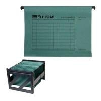 ราคา แฟ้มแขวนพร้อมแท่น A4 เขียว (แพ็ค50เล่ม) แอโรว์ AR-55 (6080610)