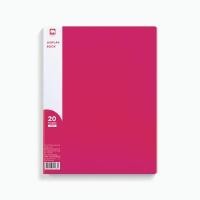 ราคา ELEPHANT แฟ้มโชว์เอกสาร 20 ซอง รุ่น NR20 สีชมพู (6092898)