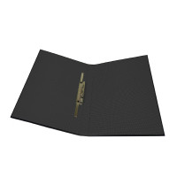 ราคา BUTTERFLY แฟ้มคลิปหนีบสัน 1 นิ้ว A4 สีดำ (6093127)