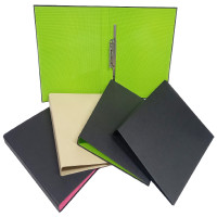 ราคา BUTTERFLY แฟ้มคลิปหนีบสัน 1 นิ้ว A4 สีดำ/เขียว (6093125)