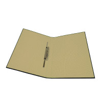 ราคา BUTTERFLY แฟ้มคลิปหนีบสัน 1 นิ้ว ขนาด A4 สีน้ำตาล (6093128)