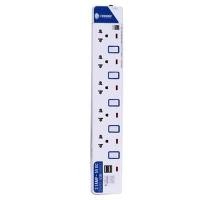 ราคา รางปลั๊กไฟ(มอก.) 5 ช่อง 3 เมตร ขาว โตชิโน ET-915-USB (8003583)