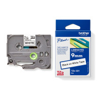 ราคา BROTHER เทปพิมพ์อักษร รุ่น TZE-221 สีดำ พื้นขาว ขนาด 9 มม. x 8 เมตร (8091207)