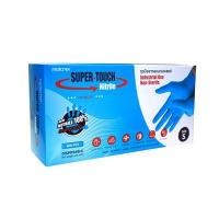 ราคา MICROTEX ถุงมือยางไนไตร M ฟ้า Super Touch (100ชิ้น) (9005730)