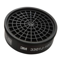 ราคา 3M ตลับกรองไอระเหยสารตัวทำละลาย รุ่น 3301J-100 สีดำ (9094162)
