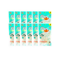 ราคา POLY-BRITE ถุงมือยางธรรมชาติ มีแป้ง รุ่น Lite ขนาด S (แพ็ค 10 ชิ้น x 12 แพ็ค) (9A06091)