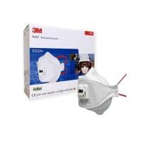ราคา 3M หน้ากากกันฝุ่นพับได้มีวาล์ว รุ่น 9332A+FFP3 (กล่อง 10 ชิ้น) (9A07712)