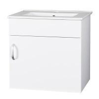 ราคา KASSA อ่างล้างหน้าเคาน์เตอร์ รุ่น KS-PVC006 สีขาว (YB96208)