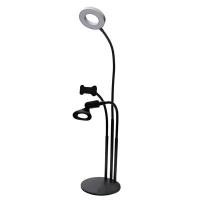 ราคา ขาตั้งโทรศัพท์ ไลฟ์สด พร้อมโคมไฟ ปรับไฟได้ 3 สี รุ่น GDG-0051 สำหรับสมาร์ทโฟน 5-6.3 นิ้ว (YC33991)