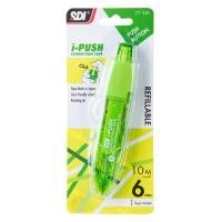 ราคา เทปลบคำผิด 6มม.x10ม. เขียวใส SDI CT-316 (1006464)