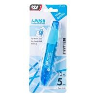 ราคา เทปลบคำผิด 5มม.x10ม. ฟ้า SDI CT-315 (1006463)