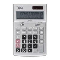 ราคา NEO เครื่องคิดเลข 12 หลัก รุ่น 2381-12 สีเทา (8091087)