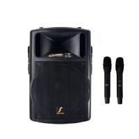 ราคา SHERMAN ลำโพงแอมป์พร้อมไมโครโฟนไร้สาย รุ่น APS-505 สีดำ (YC02726)