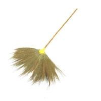 ราคา ไม้กวาดอ่อนดอกหญ้า ด้ามไม้ สีน้ำตาล (0095640)