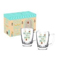 ราคา OCEANGLASS แก้วน้ำมีหู GINGERBREAD COFFEE MUG (2 ใบ/กล่อง) (0099981)