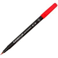 ราคา STAEDTLER ปากกาเขียนแผ่นใสลบไม่ได้ รุ่น 313-2 ขนาด 0.4 มม. สีแดง (1004881)