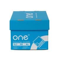 ราคา ONE กระดาษต่อเนื่อง ไม่มีเส้น สีขาว ขนาด 9x11 นิ้ว 4 ชั้น (5006720)