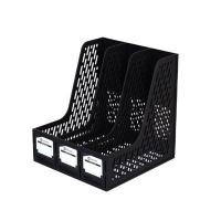 ราคา ELEPHANT กล่องเอกสารพลาสติก 3 ช่อง สีดำ (6094545)