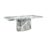 ราคา INDEX LIVING MALL โต๊ะอาหารหินอ่อน รุ่นแม็กซาร์โต้ สีเทา ขนาด 200 ซม. (YA25116)