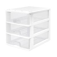 ราคา KASSA HOME ตู้ลิ้นชักตั้งโต๊ะอเนกประสงค์ 3 ชั้น สีขาว (YB02020)